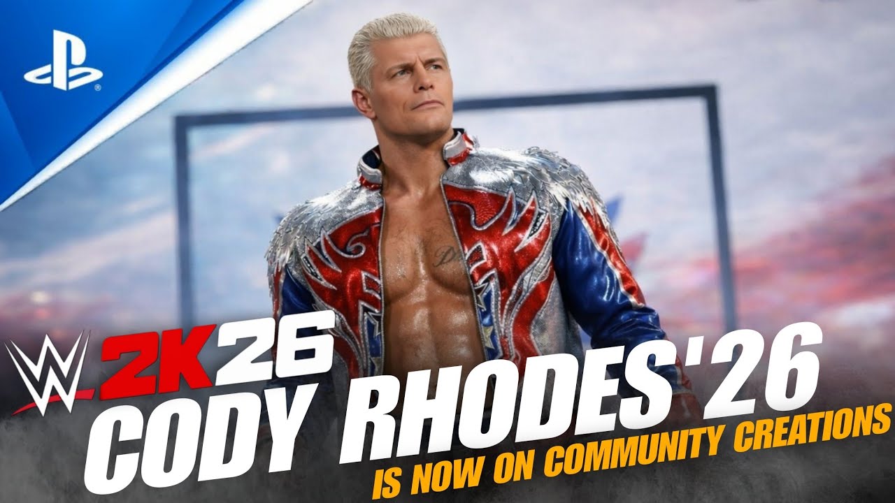 WWE2K26 Cody Rhodes '26 Epic Entrance | New WWE 2K26 Community Creations! 