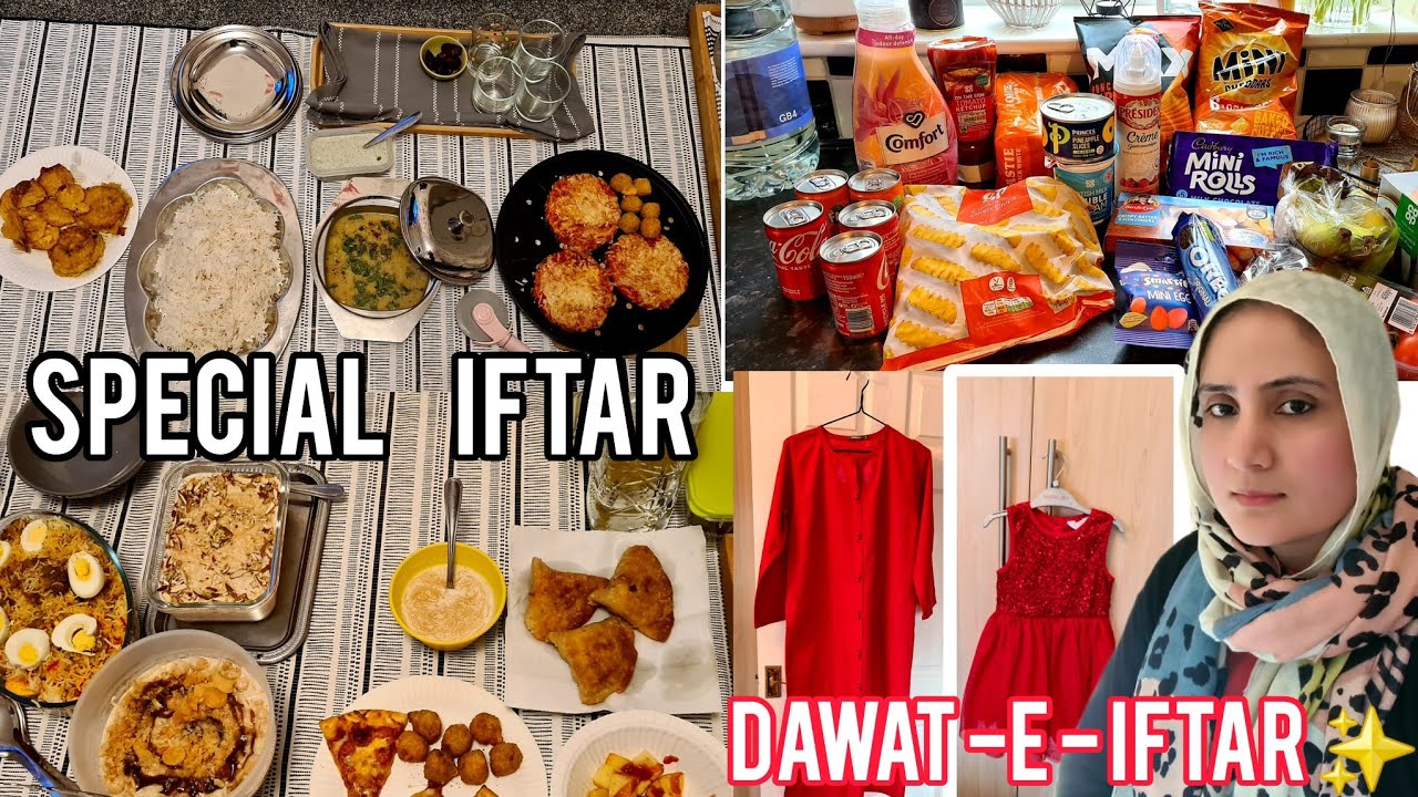Special Iftar for Family||Iftar Dawat||Eid Shopping||Grocery Haul||Ramadan last Days||Lamb Biryani