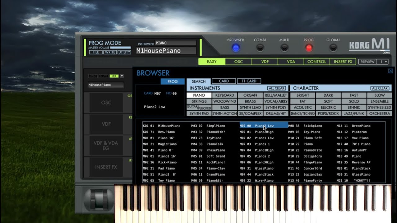 Korg  M1  (Piano)