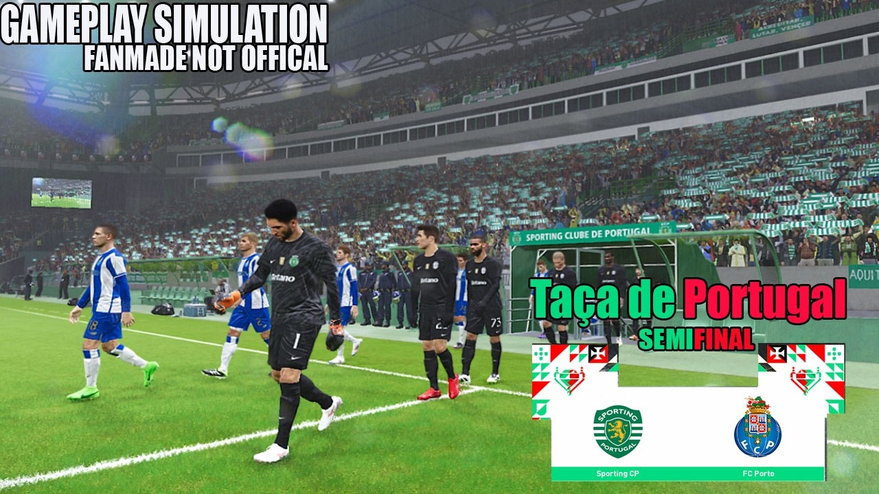 Sporting vs Porto Derby Battle! ⚔️ | Taça de Portugal Simulation