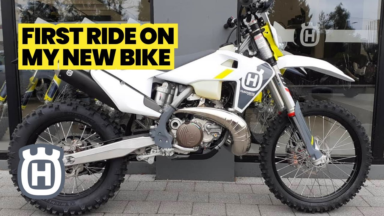 Collecting / First Ride of my 2022 HUSQVARNA TE300i