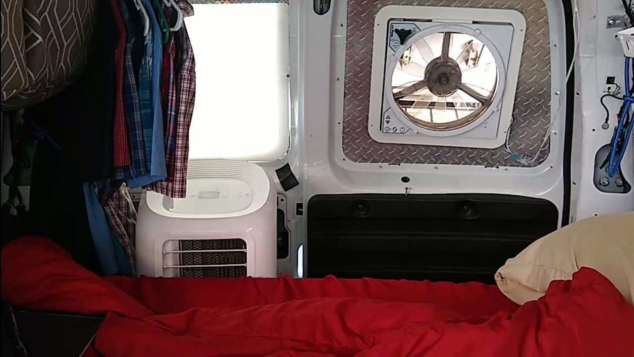 Generator and air conditioner for Van life tour 😁👍