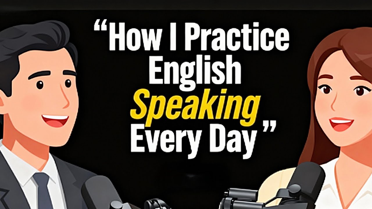 How I Practice English Speaking Every Day | English Podcast for Beginners | Learn English Fast