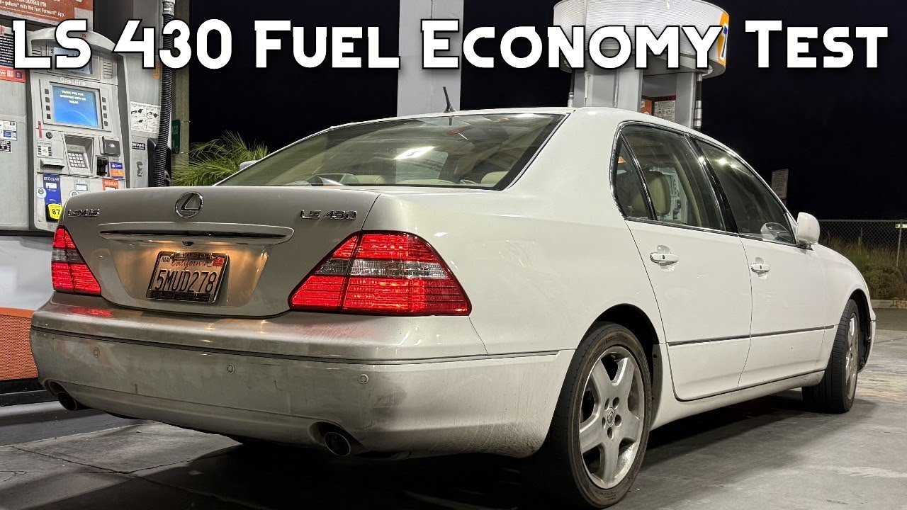 Тест расхода топлива Lexus LS 430 2005 года в реальных условиях