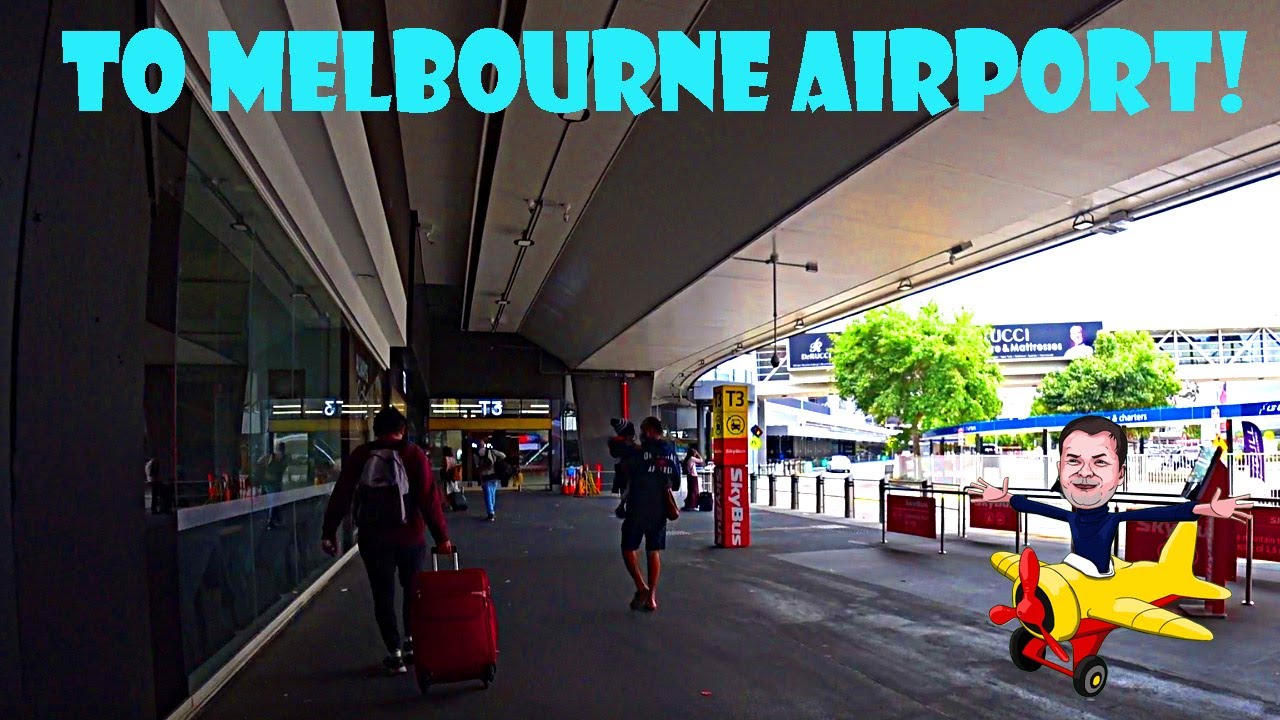 How to Get to Melbourne Airport | To Tullamarine by Public Transport! | Travel Vlog