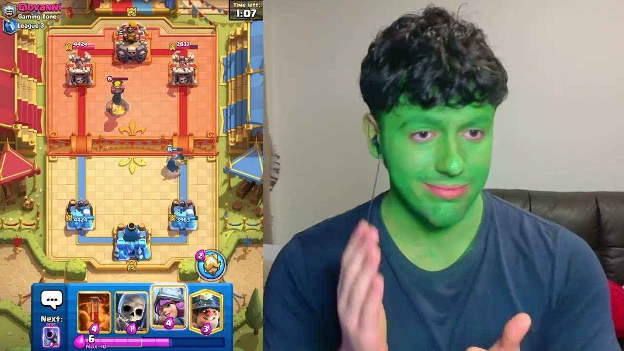 Goblin Plays Clash Royale