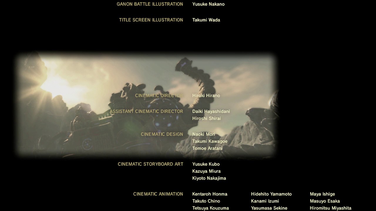 Zelda Breath Of The Wild Playthrough - Credits