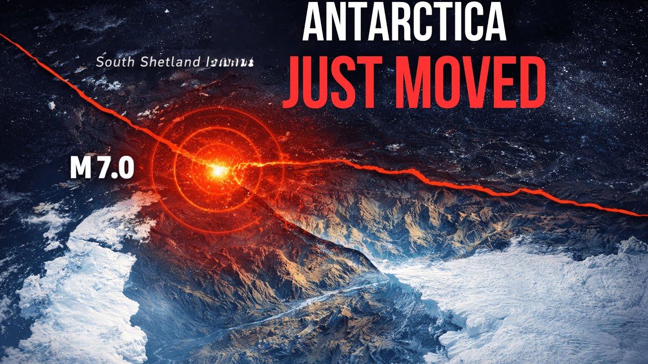 A Magnitude 7.0 Just Shook Antarctica And New Maps Revealed What's Buried Beneath the Ice