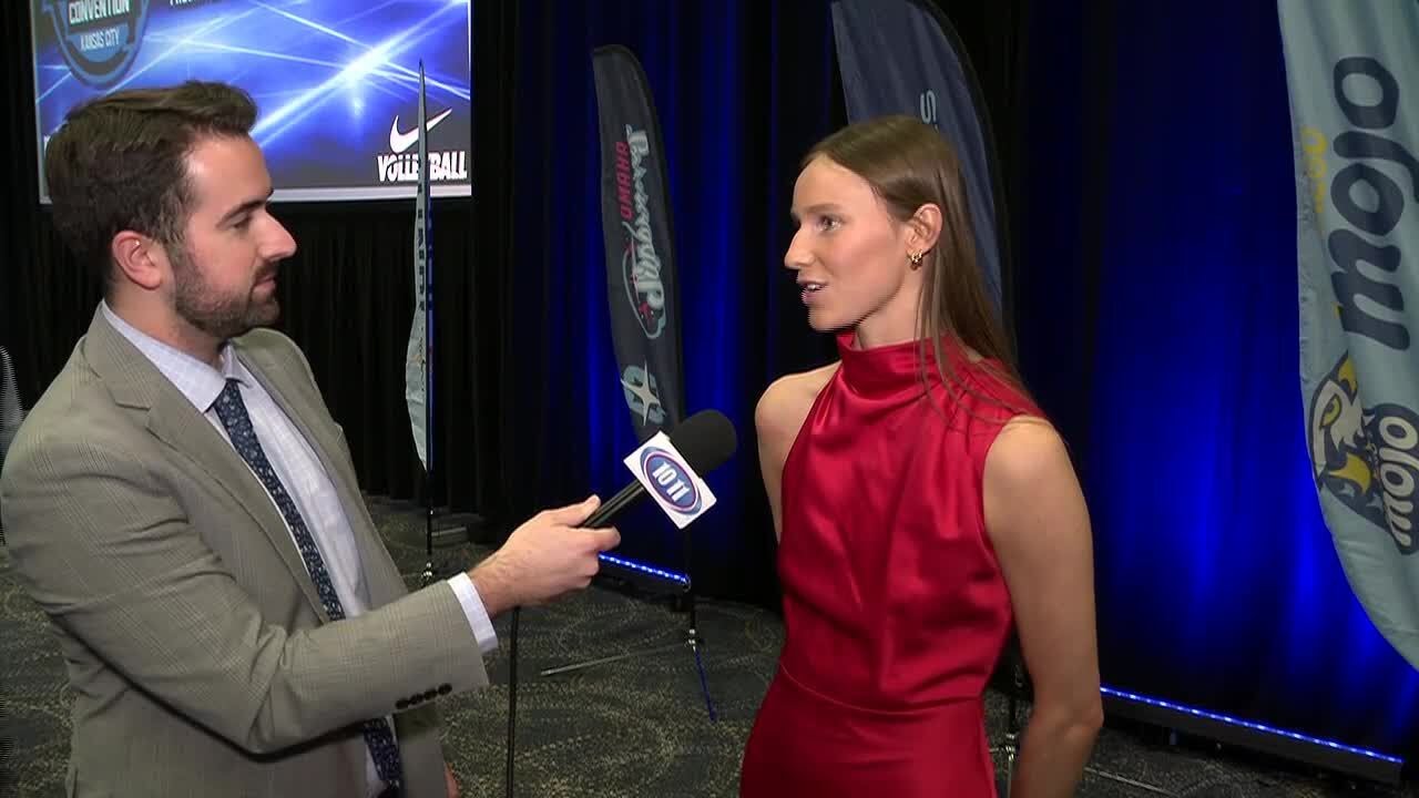 1-on-1 interview with AVCA Setter of the Year Bergen Reilly