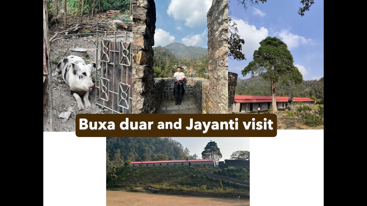 Buxa fort and Jayanti visit