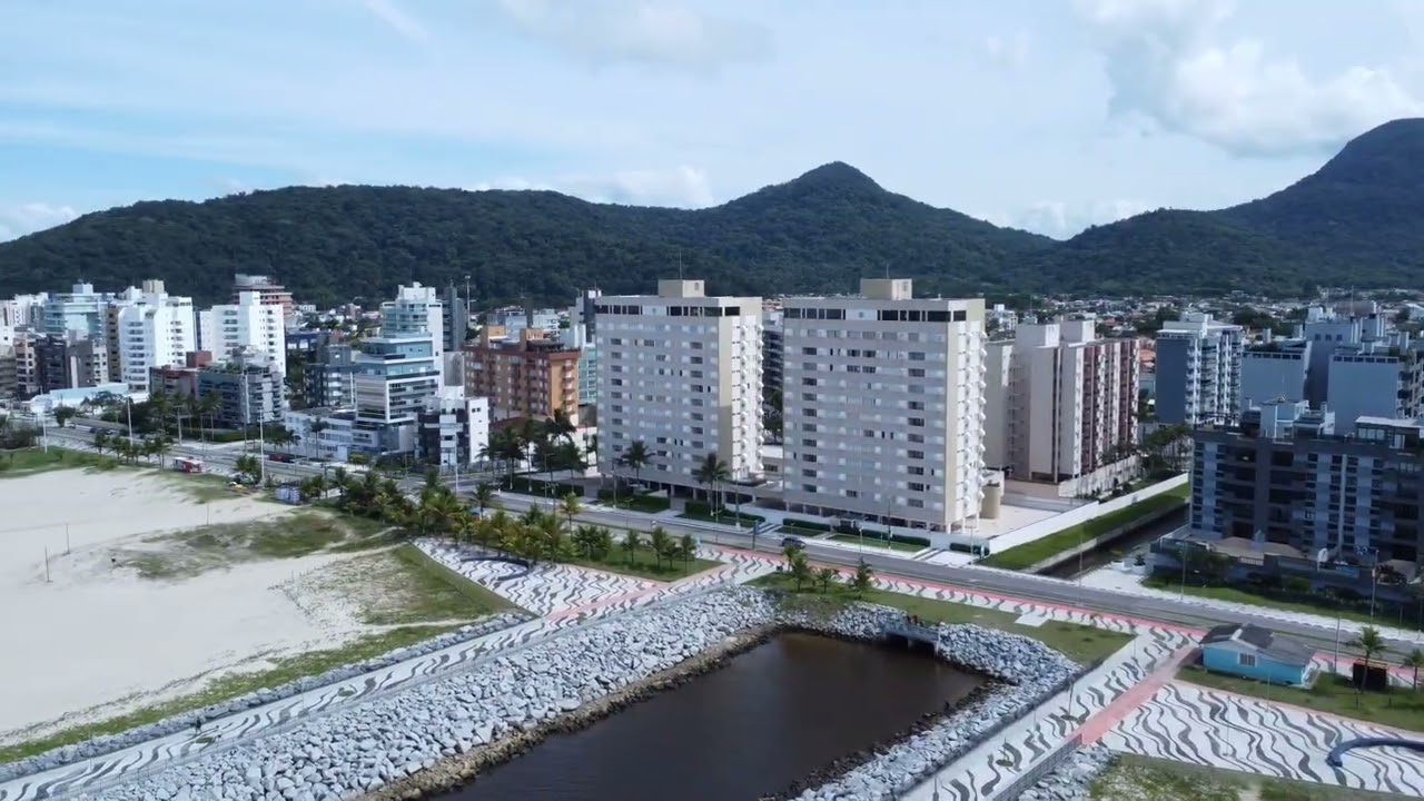 Linda Praia de Caiobá revitalização de toda orla da praia de Caiobá Paraná!