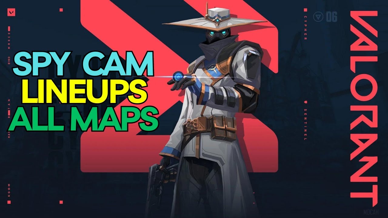 Cypher SPY CAM Setup for all maps