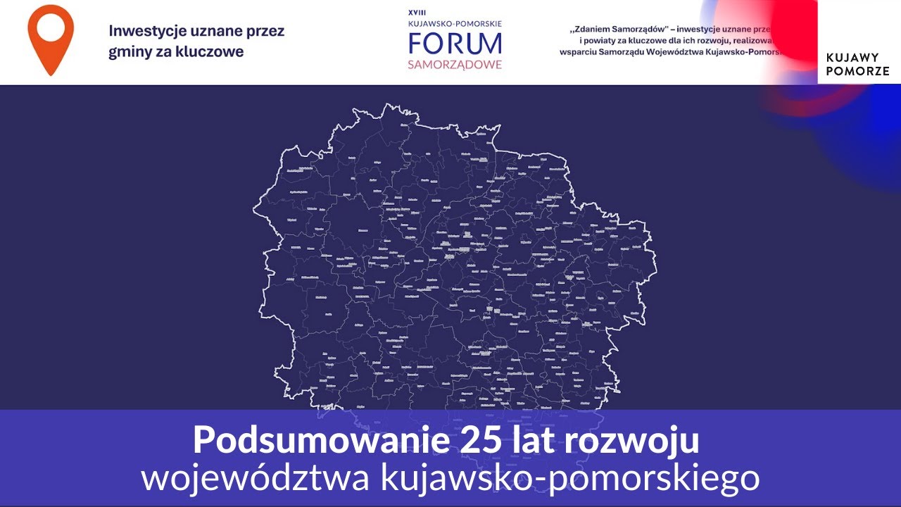 Podsumowanie 25 lat rozwoju województwa kujawsko-pomorskiego