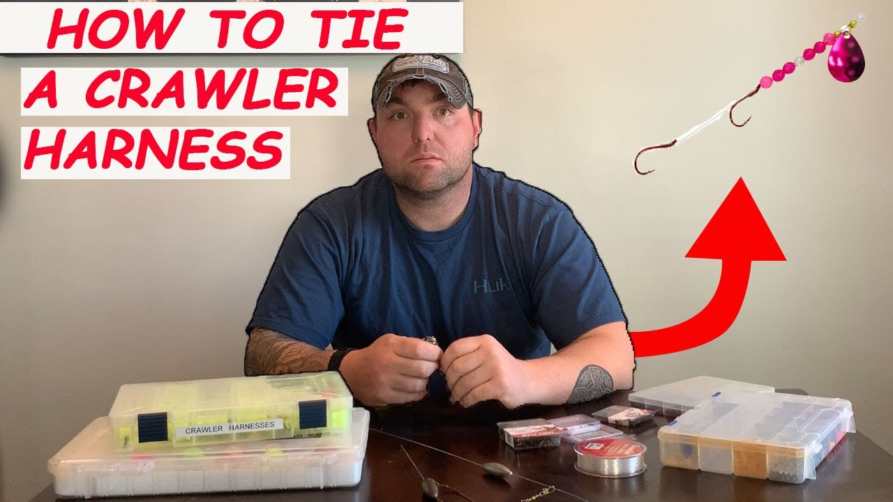 How to Tie a Crawler Harness for Walleye Fishing