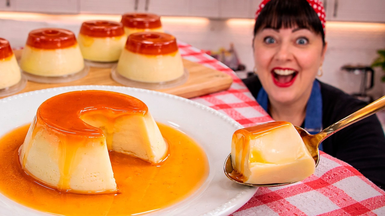 MINI PUDIM PERFEITO DE LEITE CONDENSADO - FA&Ccedil;A E VENDA - CREMOSO E LISINHO - PASSO A PASSO COMPLETO
