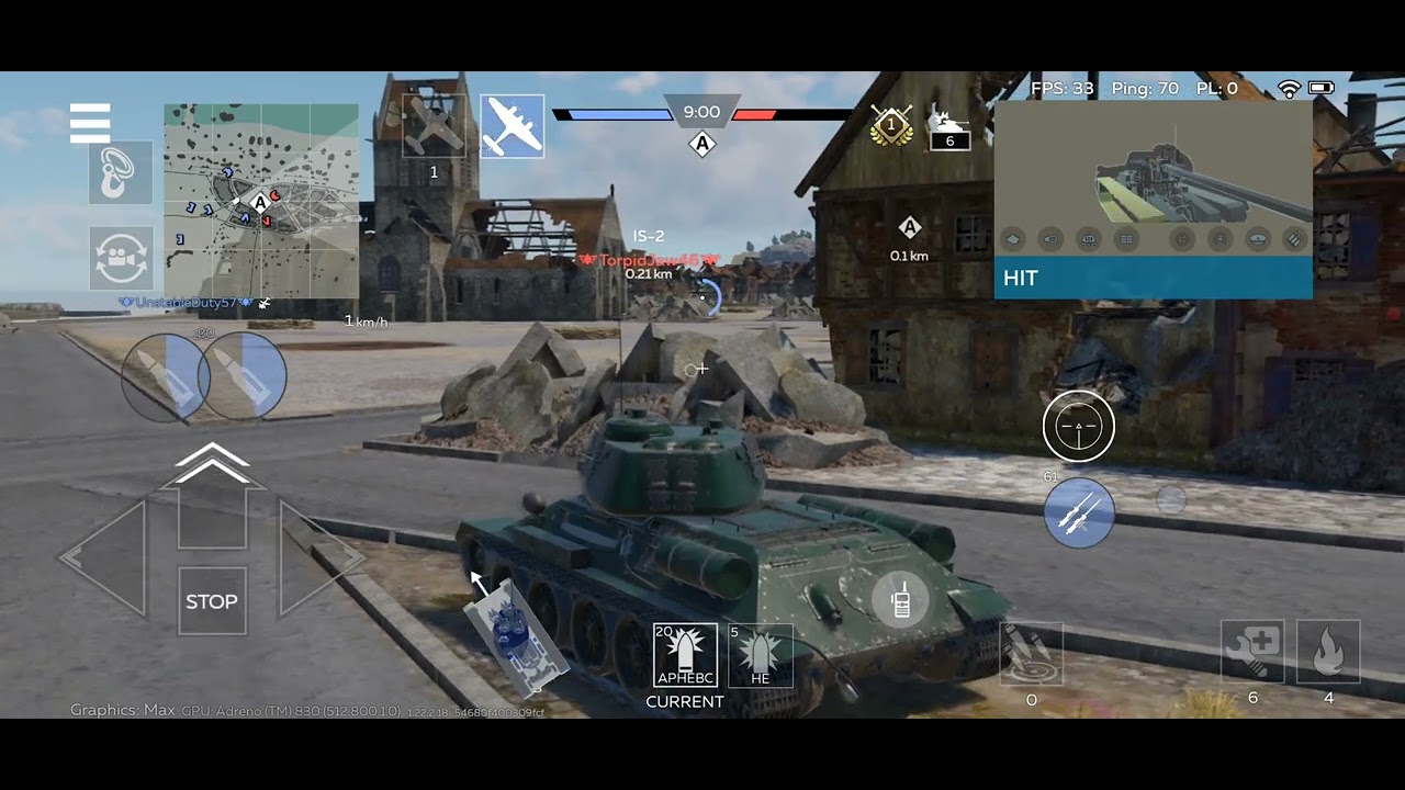 War Thunder Mobile Replay 