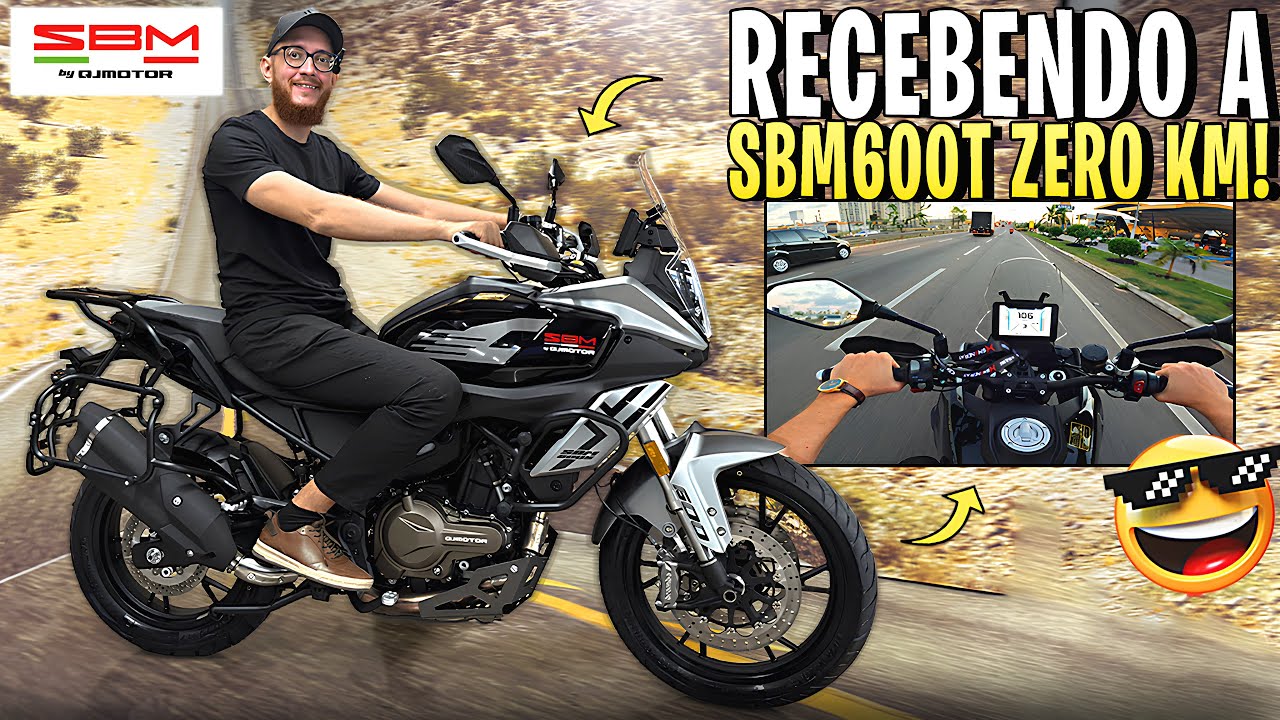 🔥COMPRAMOS! SBM 600T A NOVA MOTO DO CANAL!