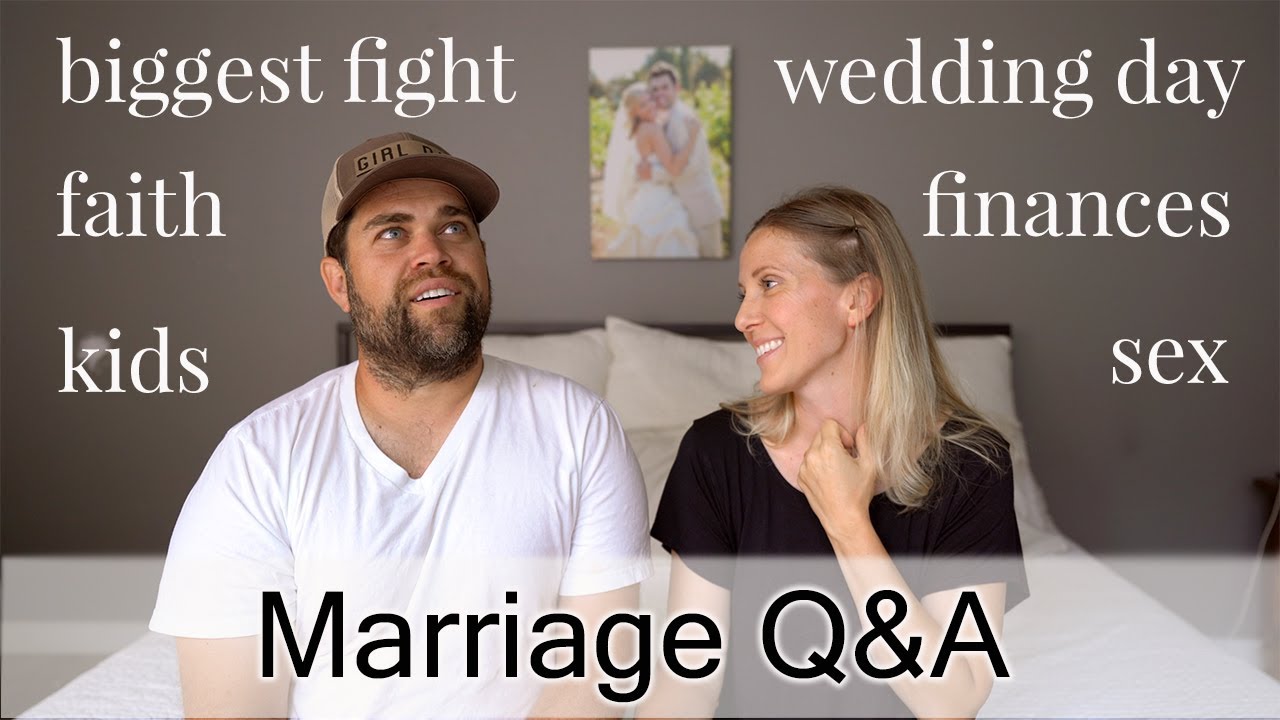 MARRIAGE Q&A || biggest fight, sex, finances