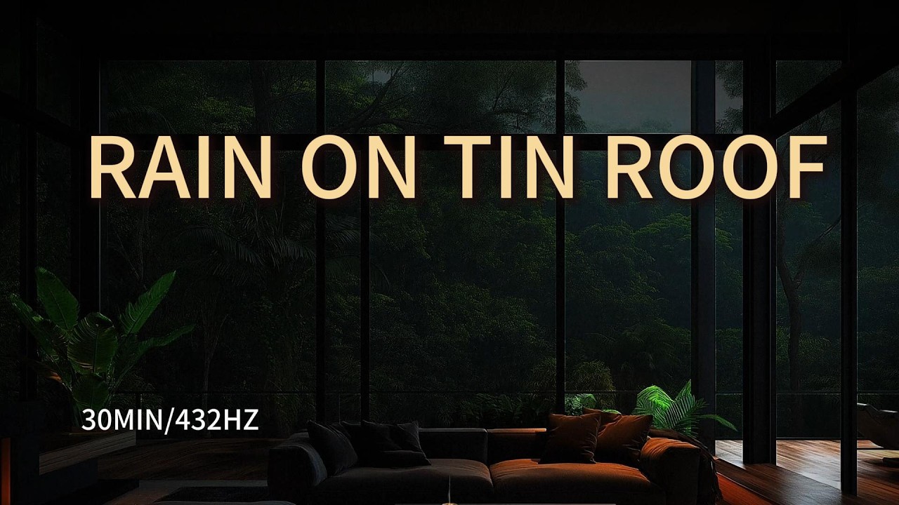 RAIN ON TIN ROOF      Fade Out to Silence
