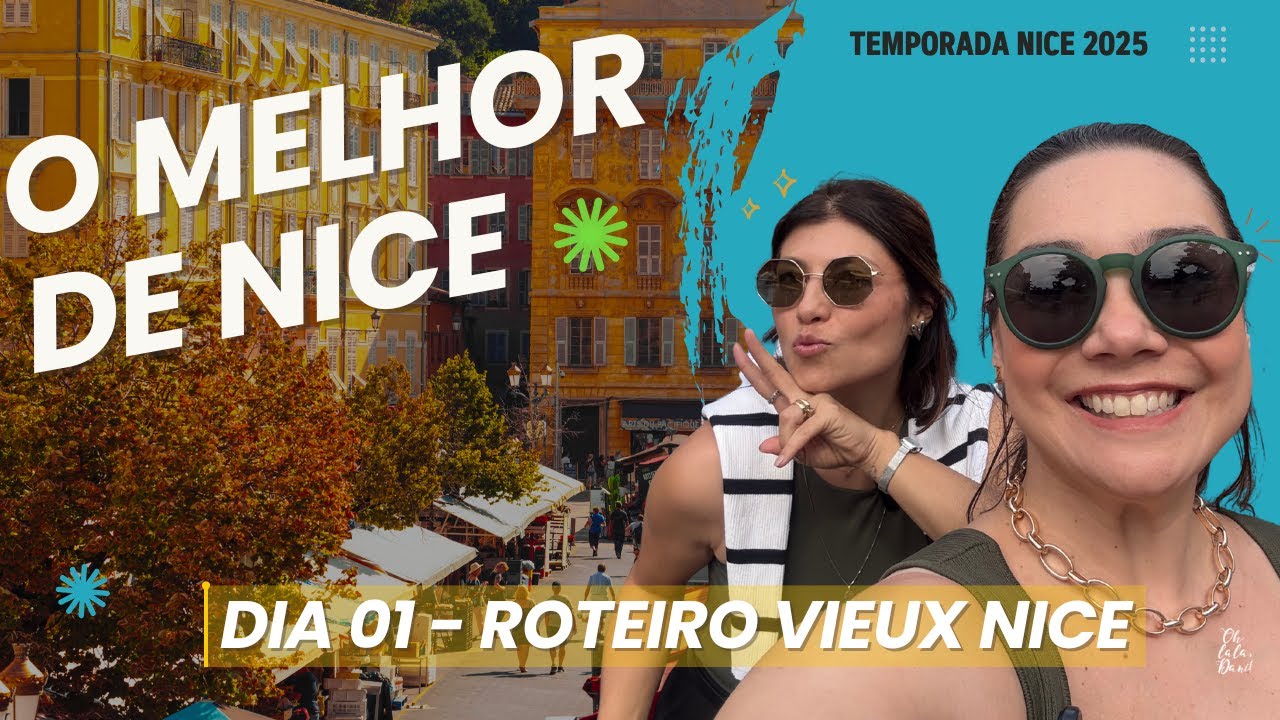 DESCUBRA O CENTRO HISTORICO DE NICE EM 1 DIA