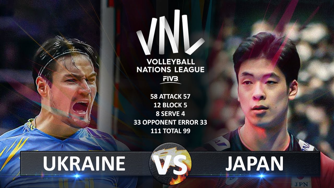 Ukraine vs Japan | Men's VNL 2025