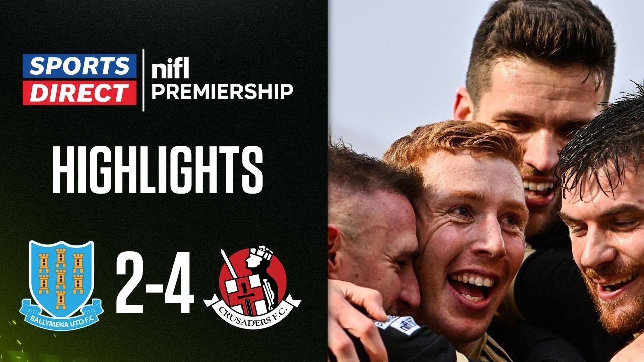 Cracking game! | Ballymena United 2-4 Crusaders | #sportsdirectprem
