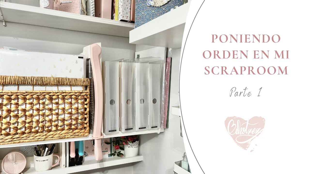 ¡Cómo ORGANIZAR PAPEL y CARTULINAS de SCRAPBOOKING! | Tips prácticos para tu SCRAPROOM