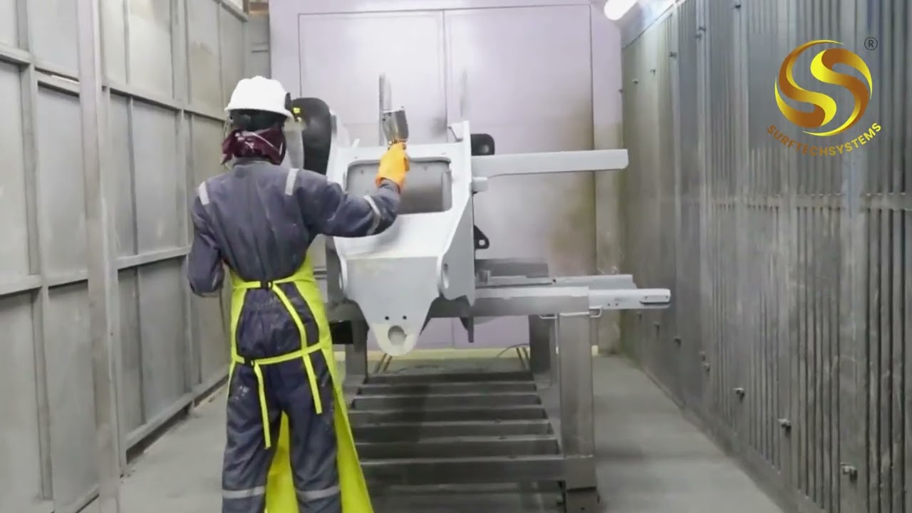 Complete Paint Shop for Earth Moving Equipments