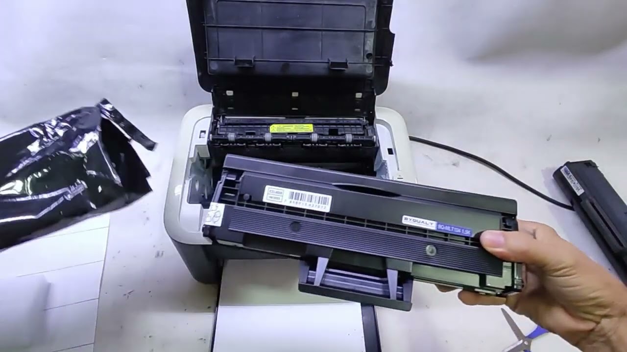 Como fazer a troca do toner da impressora Samsung ML-1860-1865w-1665 - Fácil e simples .