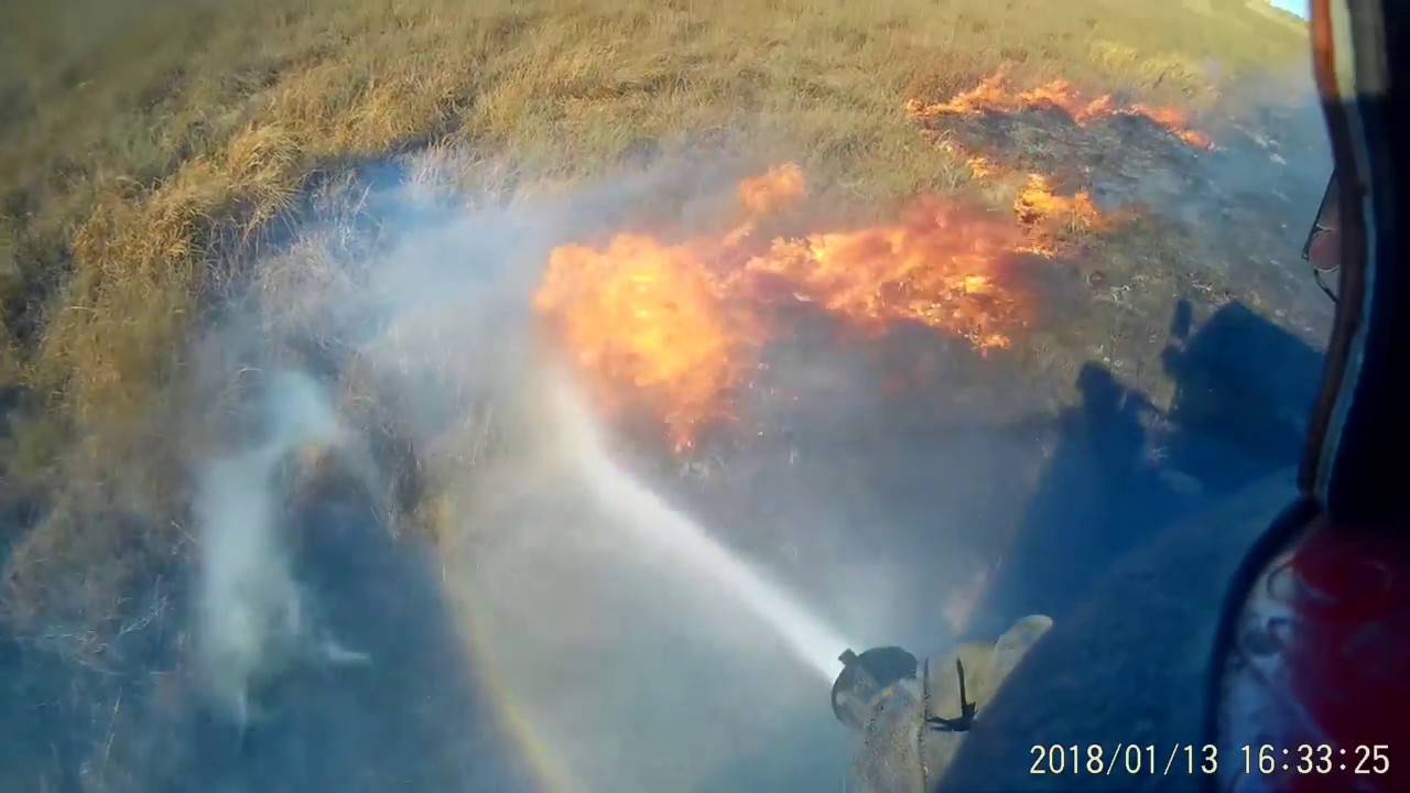 Brush Fire - Helmet Cam
