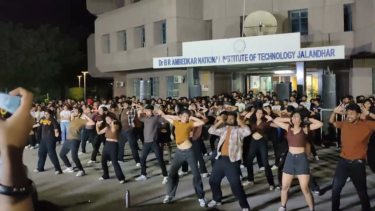 College Vibes 💥 Flash Mob at NIT Jalandhar | Fest Highlight!
