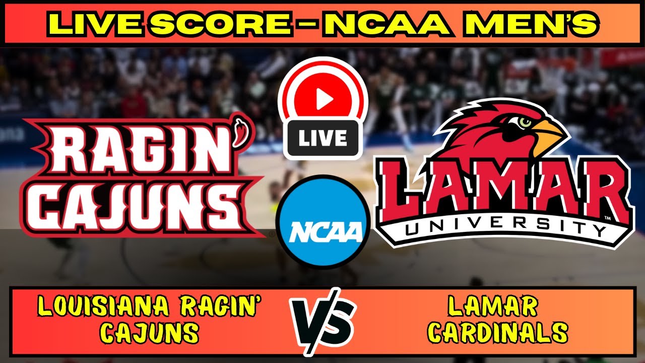 🔴 Louisiana Ragin&rsquo; Cajuns vs Lamar Cardinals | NCAA Men&rsquo;s Basketball | Live Score Update December 3