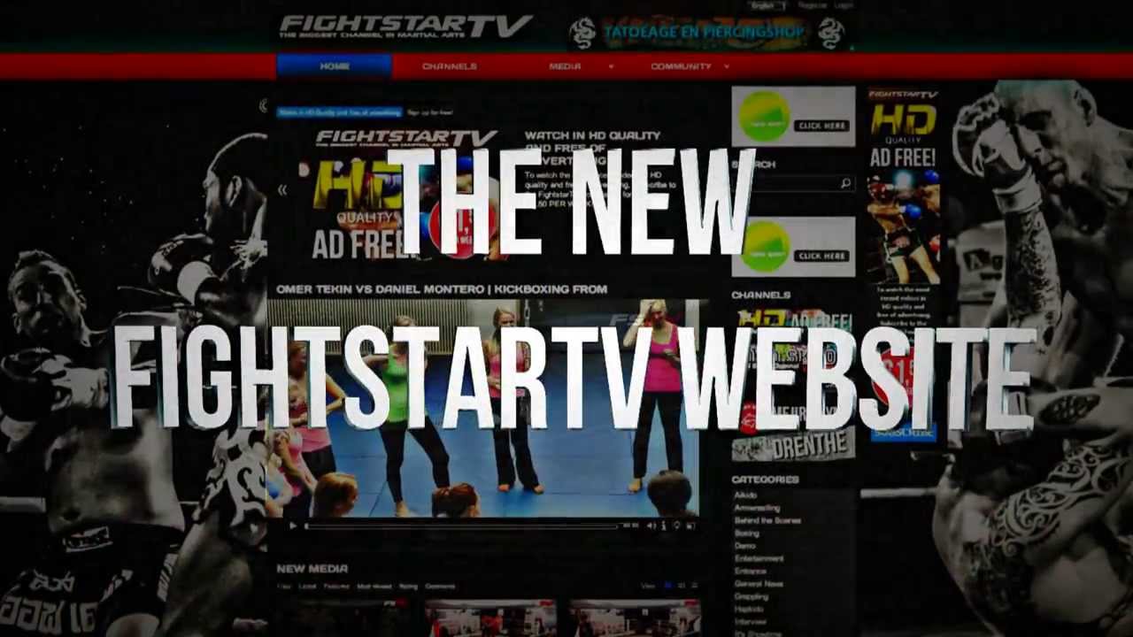 FightstarTV New Site promo