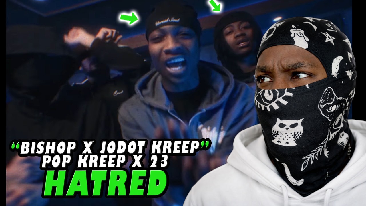 THIS PAIN😤🔥 Bishop x Jodot Kreep x Pop Kreep x 23 - Hatred (Official Music Video) (C2 REACTION)