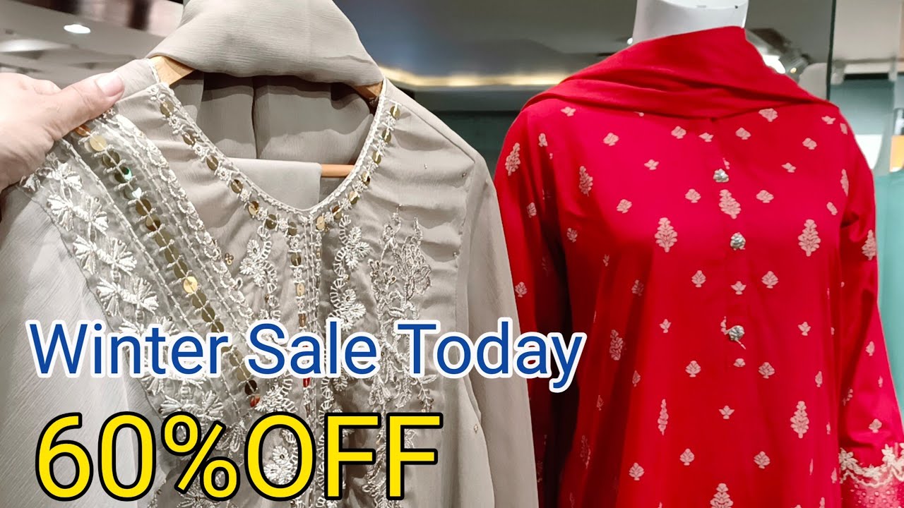 Edenrobe Winter Sale 2025♥️edenrobe sale on new collection Today🔥🥳 Upto 60% Off😱