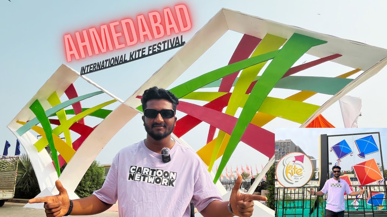 International kite festival 2024 Ahmedabad 🪁|#internationalkitefestival #ahmedabad #gujarat