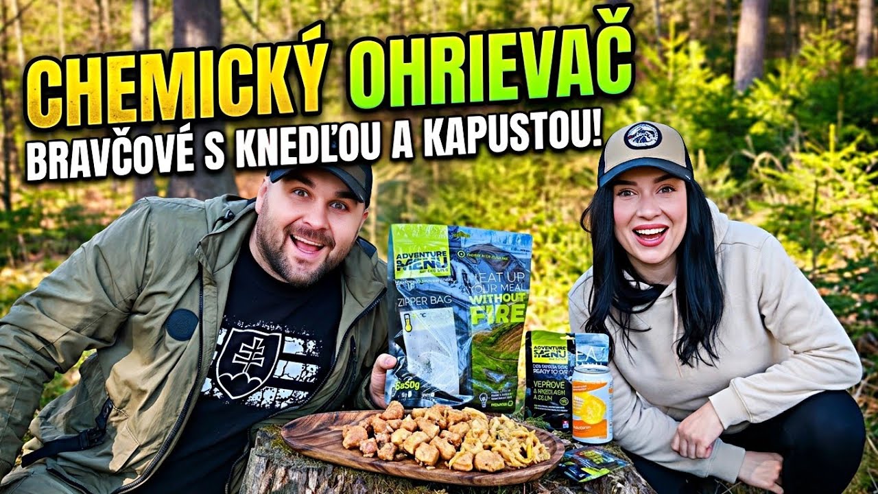 CHEMICKÝ OHRIEVAČ - Teplé jedlo na cestách rýchlo a jednoducho | MRE Bravčové s knedľou a kapustou