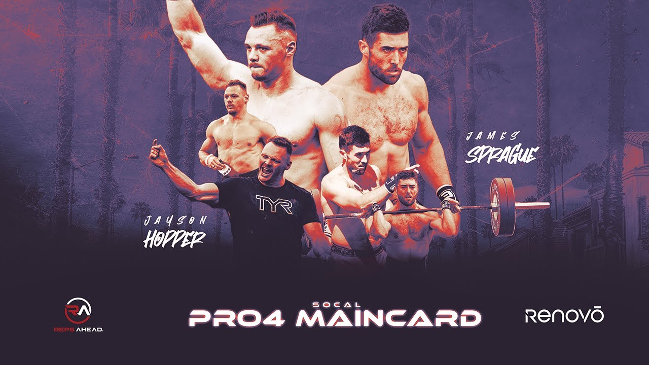 REPS AHEAD® PRO 4 Джеймс Спраг против Джейсона Хоппера в TYR Wodapalooza SoCal Malachi