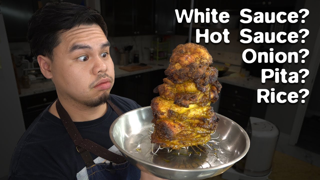 Attempting CHICKEN SHAWARMA Like A Restaurant From Scratch