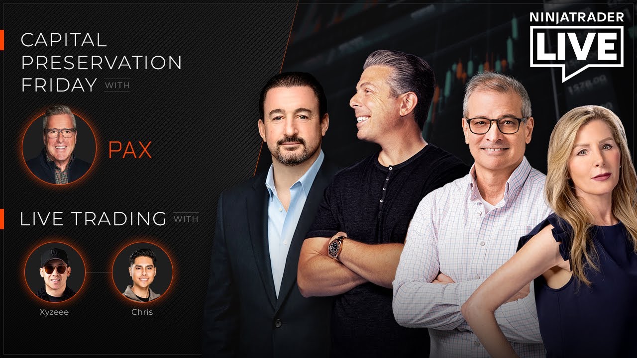 NinjaTrader Live | Futures Trading + Market Analysis w/ Blake Morrow, Pax, and Chris + Xy (1/30/26)