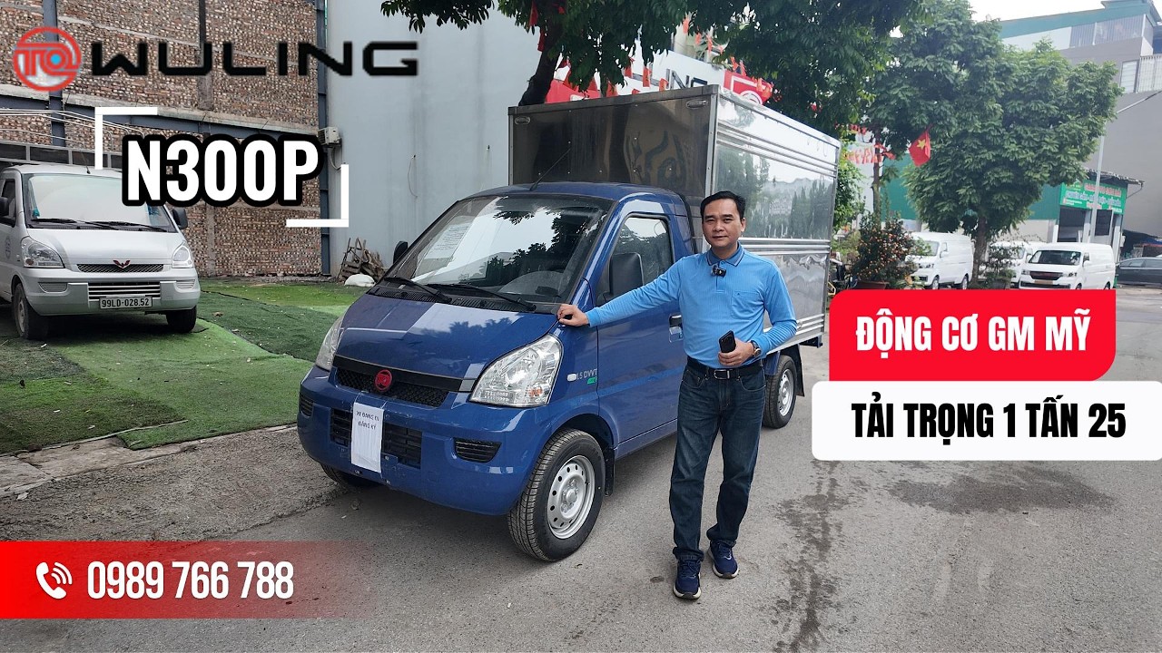 TQ WULLING N300P | ĐỘNG CƠ GM CỦA MỸ | THÙNG KÍN| TẢI TRỌNG 990KG | GIÁ VIỆT CHẤT LƯỢNG MỸ.