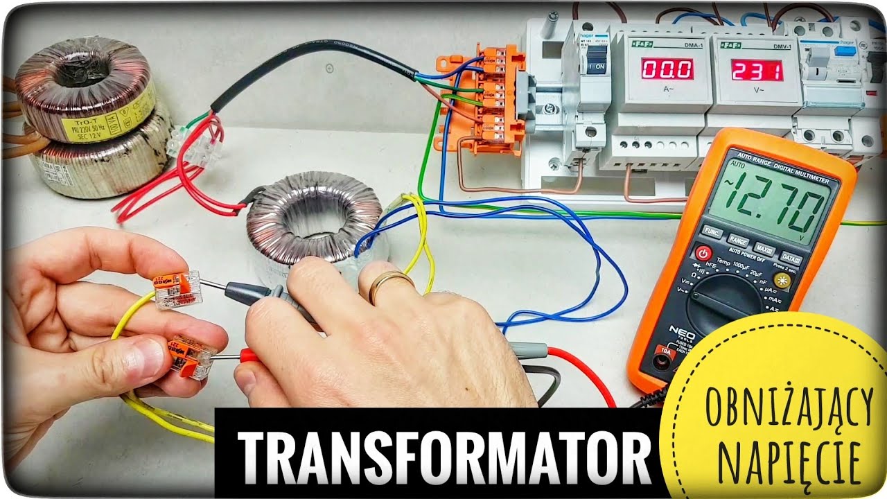 Jak działa transformator obniżający napięcie? Zmiana napięcia z 230V~ na 12V~