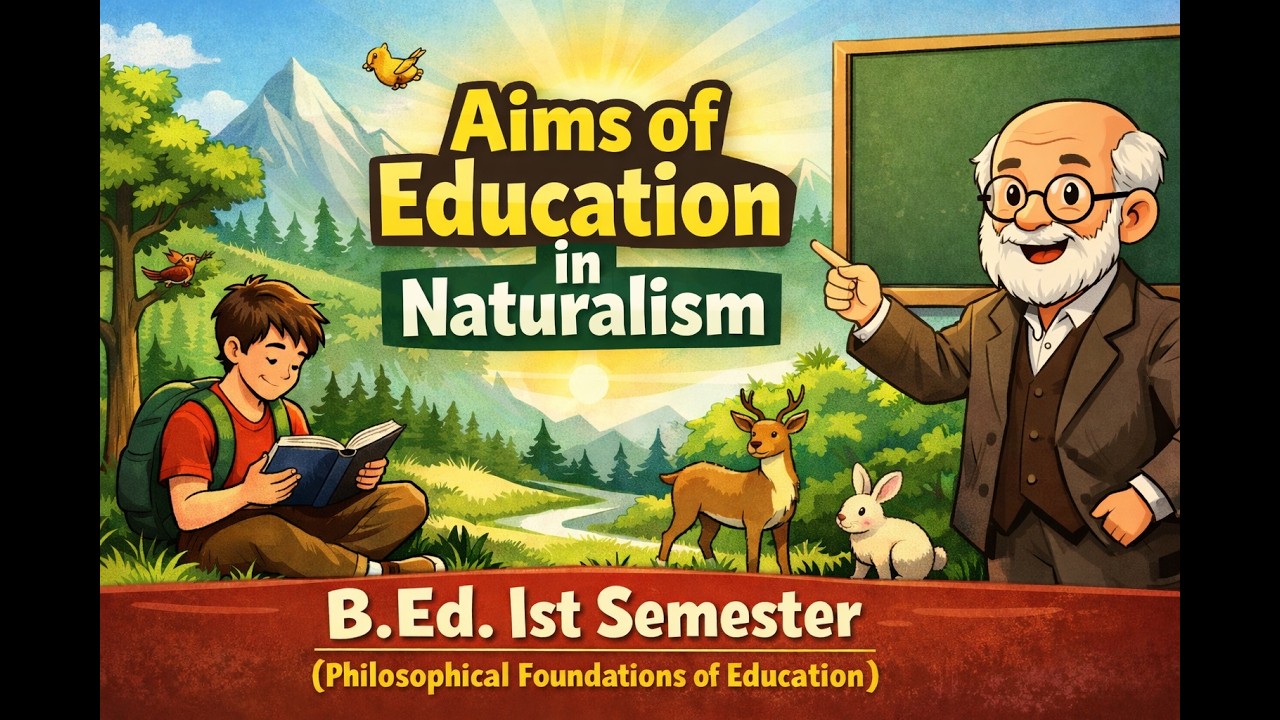 Aims of Education in Naturalism 