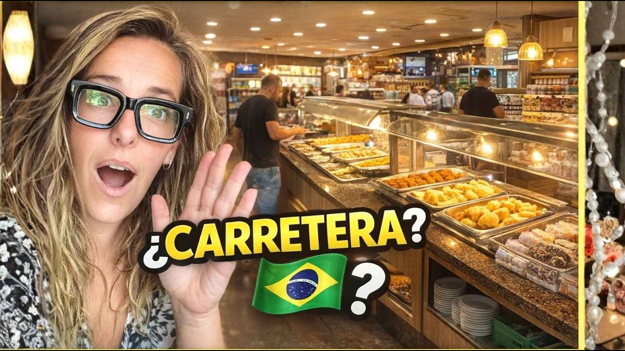 Esto en la carretera de Brasil me dejó en shock 🇧🇷 no esperaba algo así