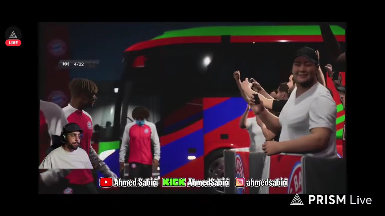 Ahmed Sabiri Livestream kick 📣