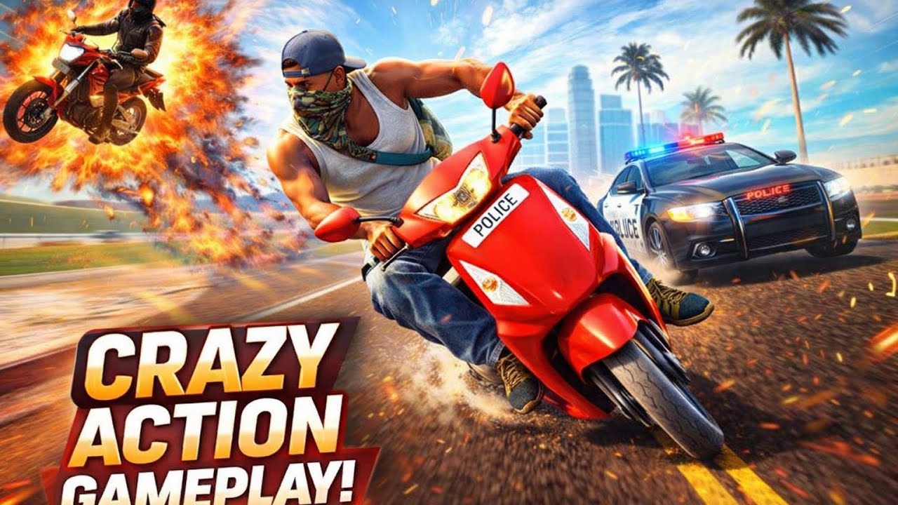 Indian Bikes Driving 3D  Activa Crazy Action Gameplay 🚘🚀 Ep.51 😎🔔