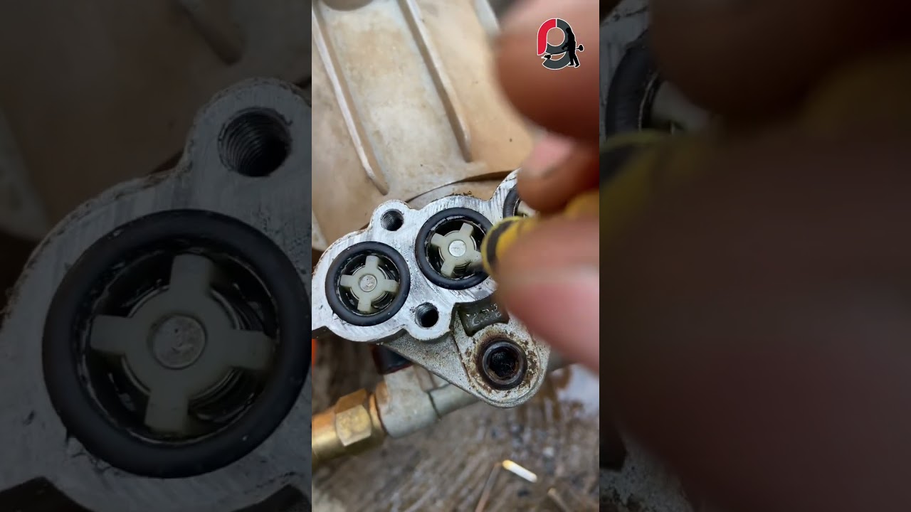 Hidrolavadora Truper a Gasolina no sale agua.