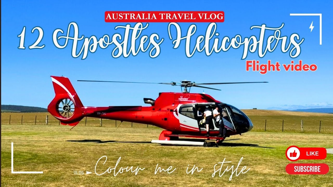 Обзор полета вертолета 12 апостолов #greatoceanroad #melbourne #australiatravel #12apostles #vlog