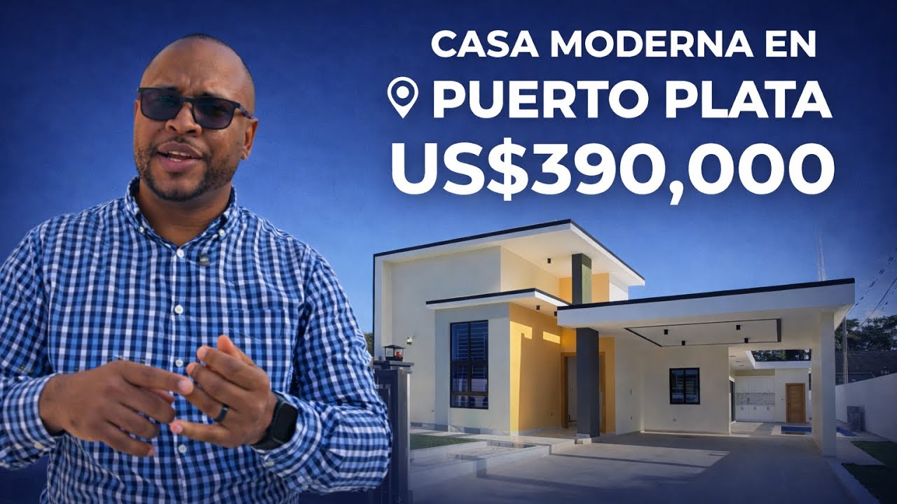 SIN LUGAR A DUDAS LA CASA QUE MÁS ME GUSTA EN PUERTO PLATA DE VENTA!! ESTÁ CASA ESTÁ INCREÍBLE 🫢 