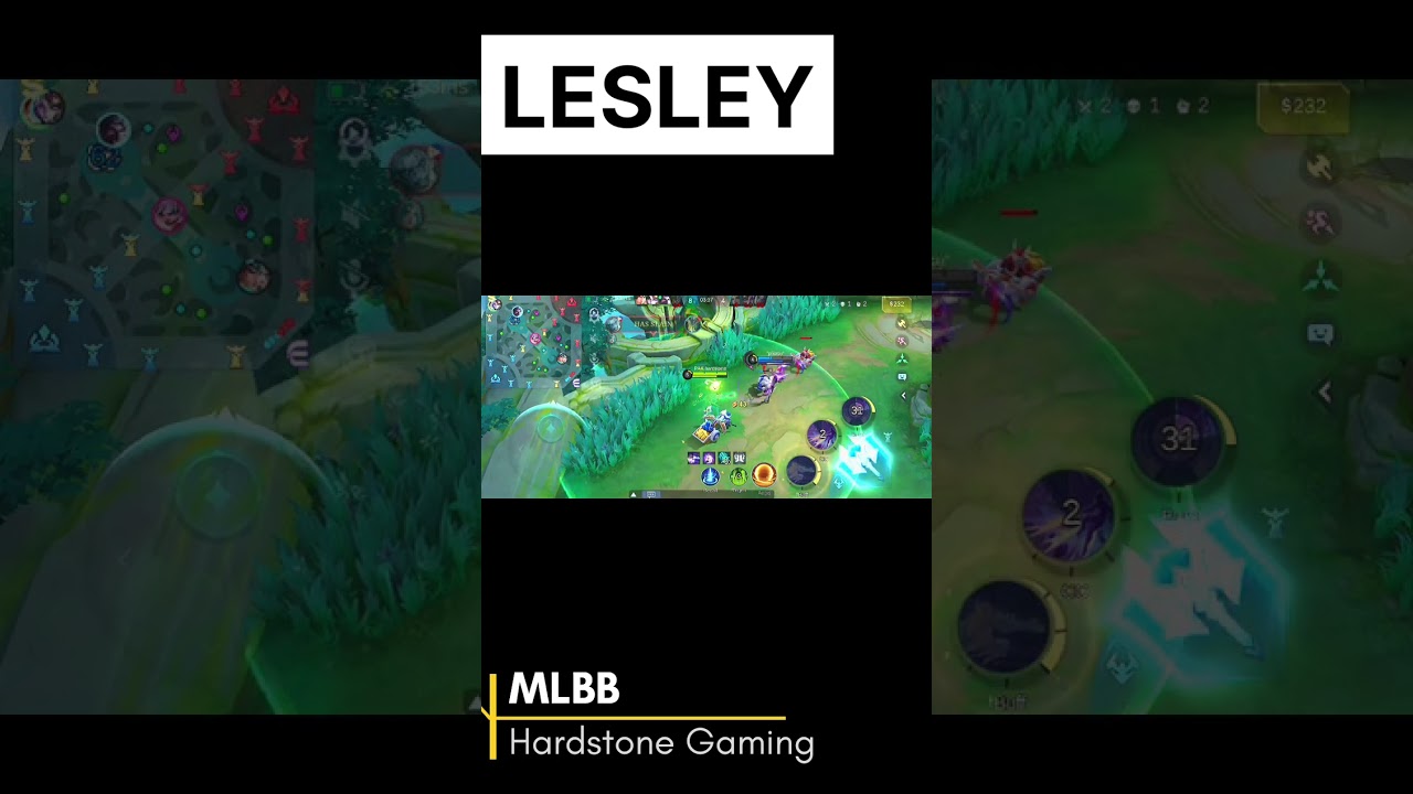 lesley #hardstonegaming #mobilelegends #mlbbgameplay #mlbb #mlbbepic #mlbbmoments #short #mlbbranked
